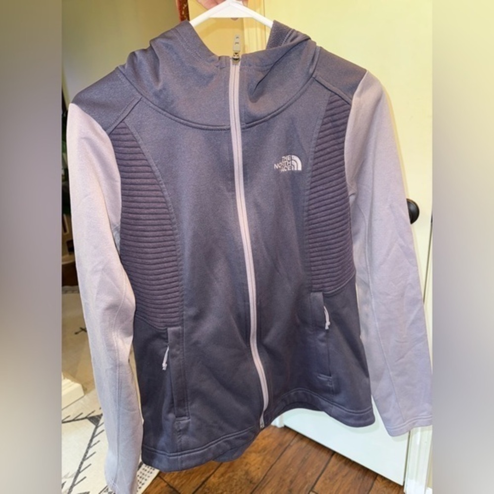 The North Face Purple Full Zip Sweatshirt Jacket Women’s Medium
